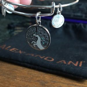Alex and ani unicorn bracelet